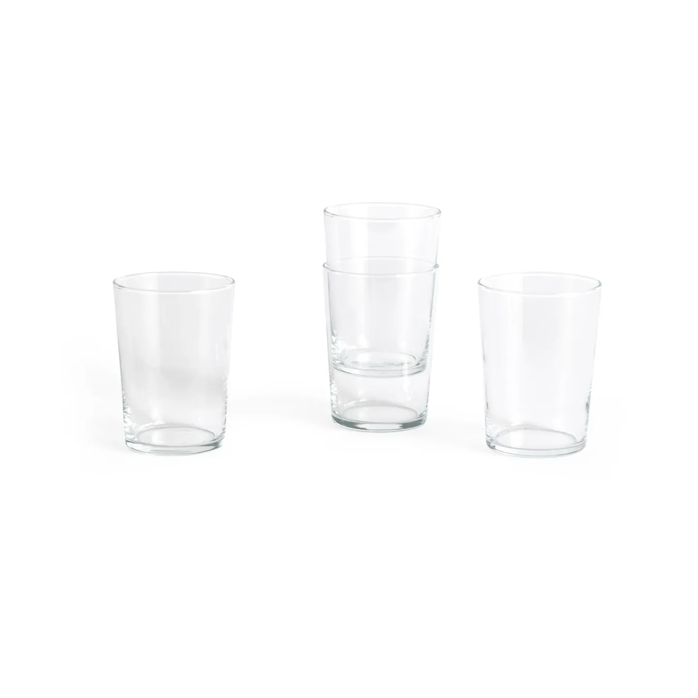 HAY Glass Trinkglas L 4-pack 49 cl Klar
