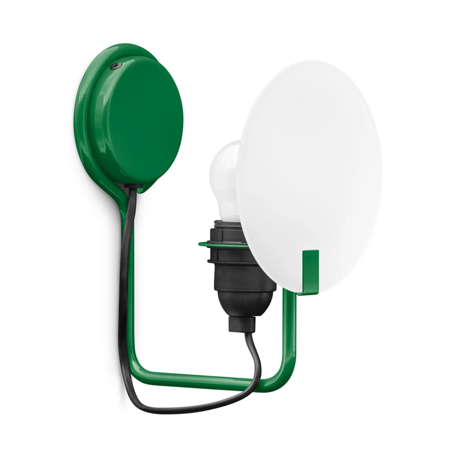 Bugia LED-Wandleuchte, grün, einflammig - Stilnovo - Wohnzimmer - Design - Metall