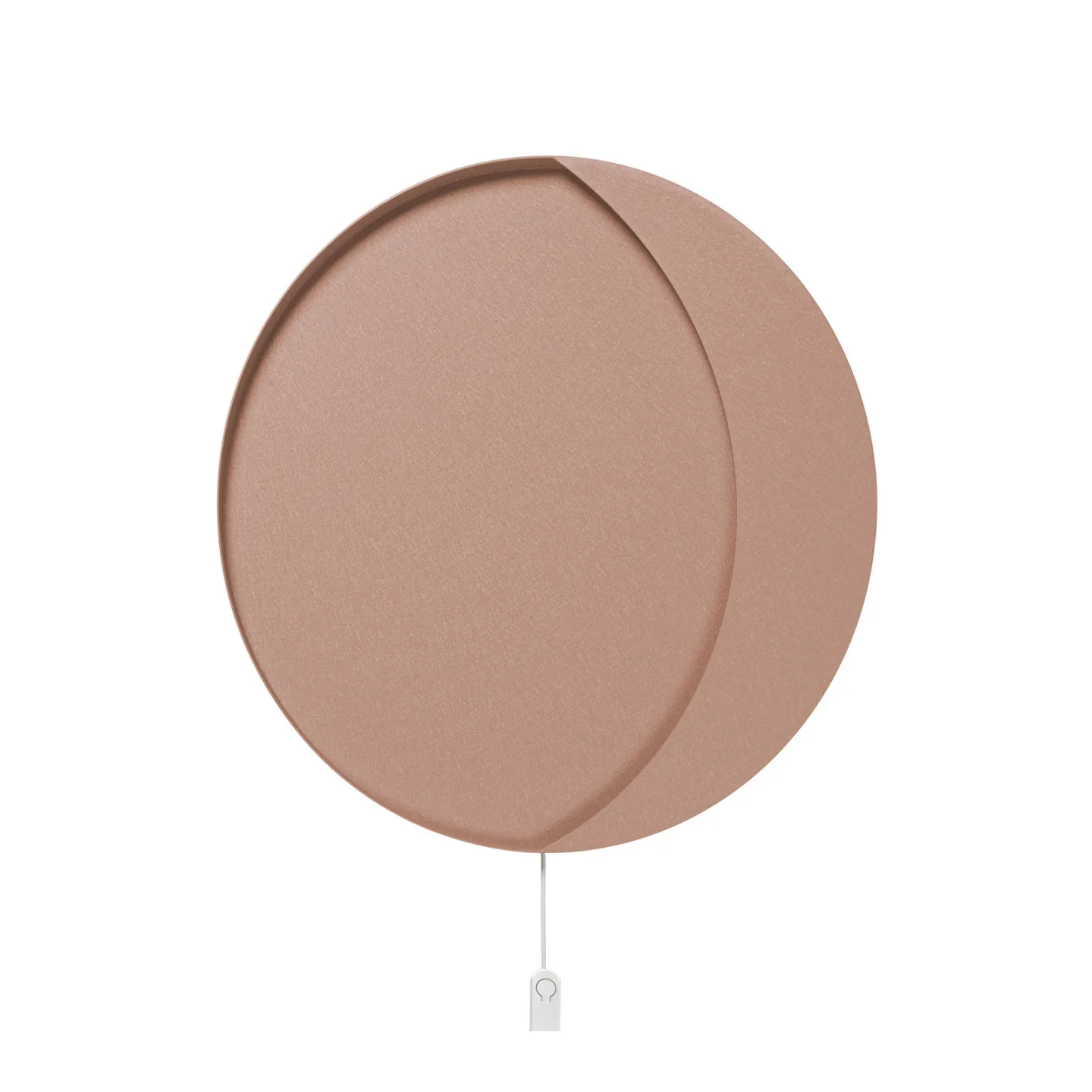 Neba LED-Wandleuchte, rose, Ø 45 cm, Eisen - ferm LIVING - Kinderzimmer - Modern - Metall - Rund