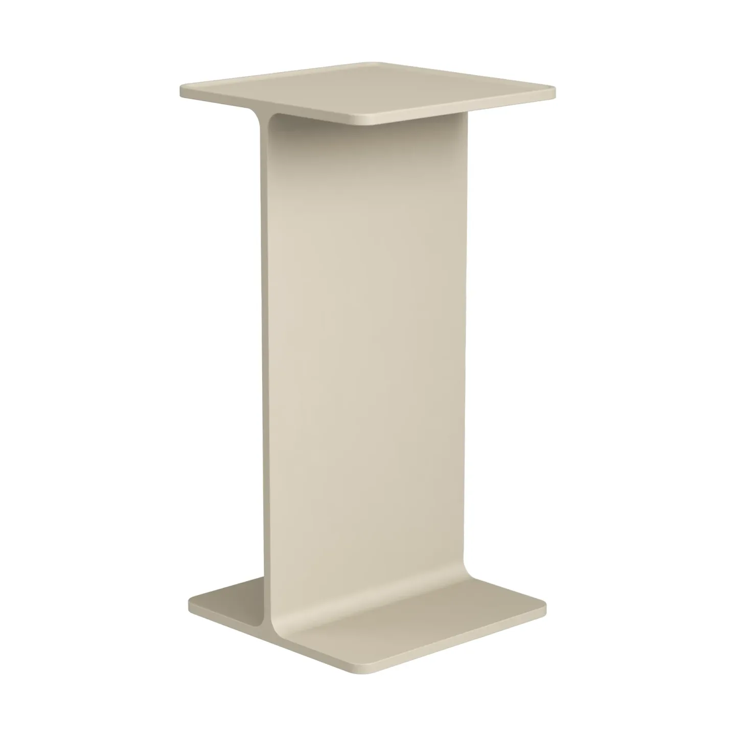 Museum Museum Pedestal piedestal Beige, 15x15x30 cm
