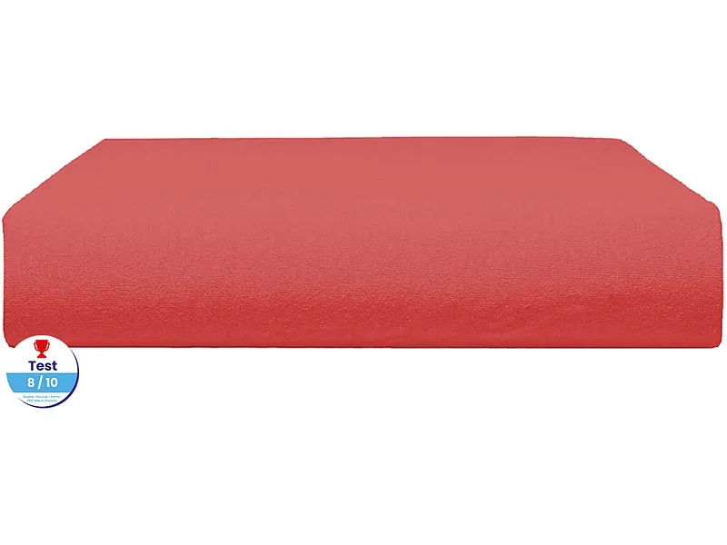 Fixleintuch DH JERSEY PEIGNE 90x200cm bordeau