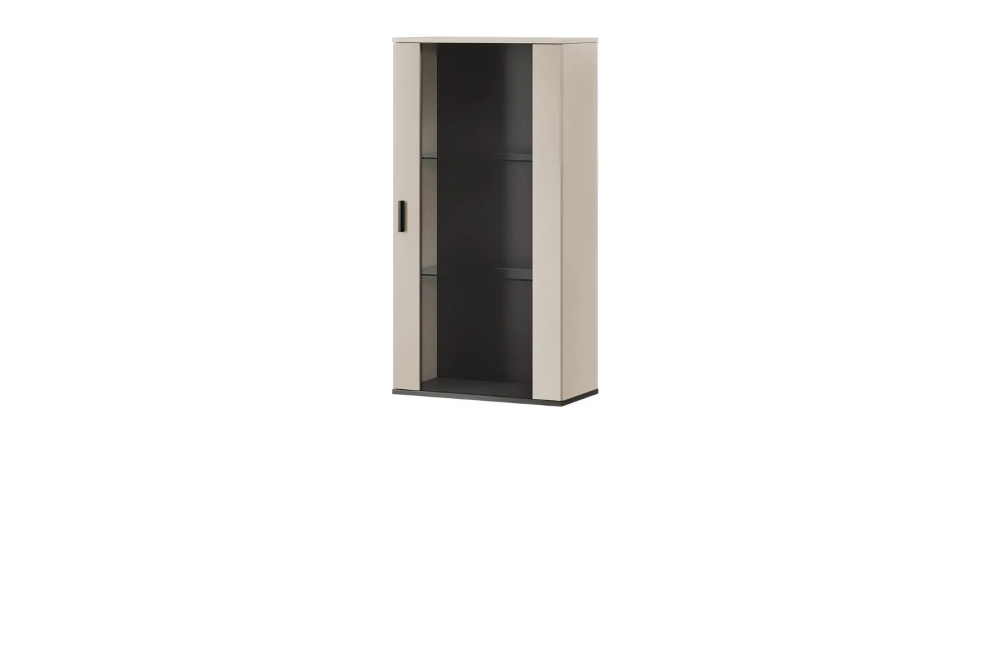 Lyrosen Vitrinskåp 60x112 cm - Beige