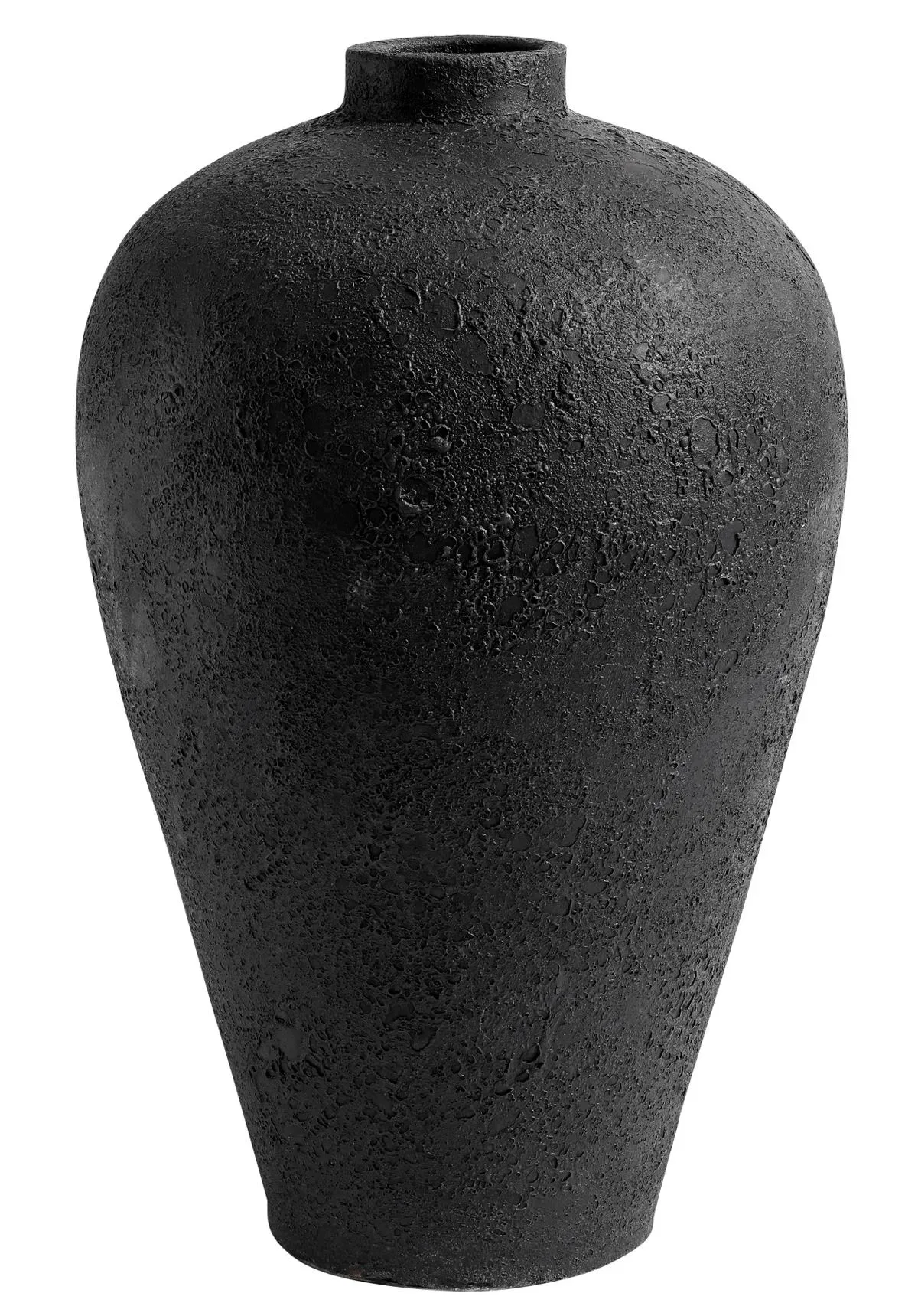 MUUBS Luna Topf 60x35cm Schwarz-terrakotta