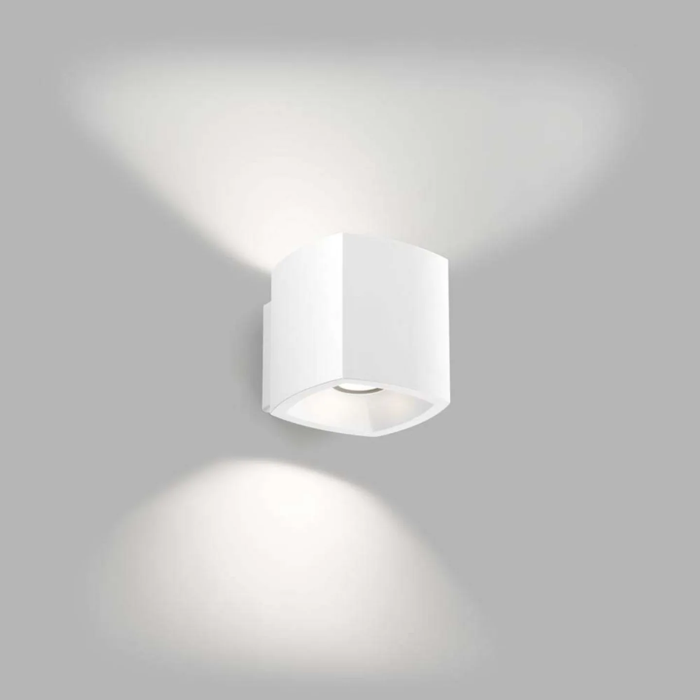 Mirage 1 Wandleuchte In/Out White - LIGHT-POINT - Keller - Aluminium
