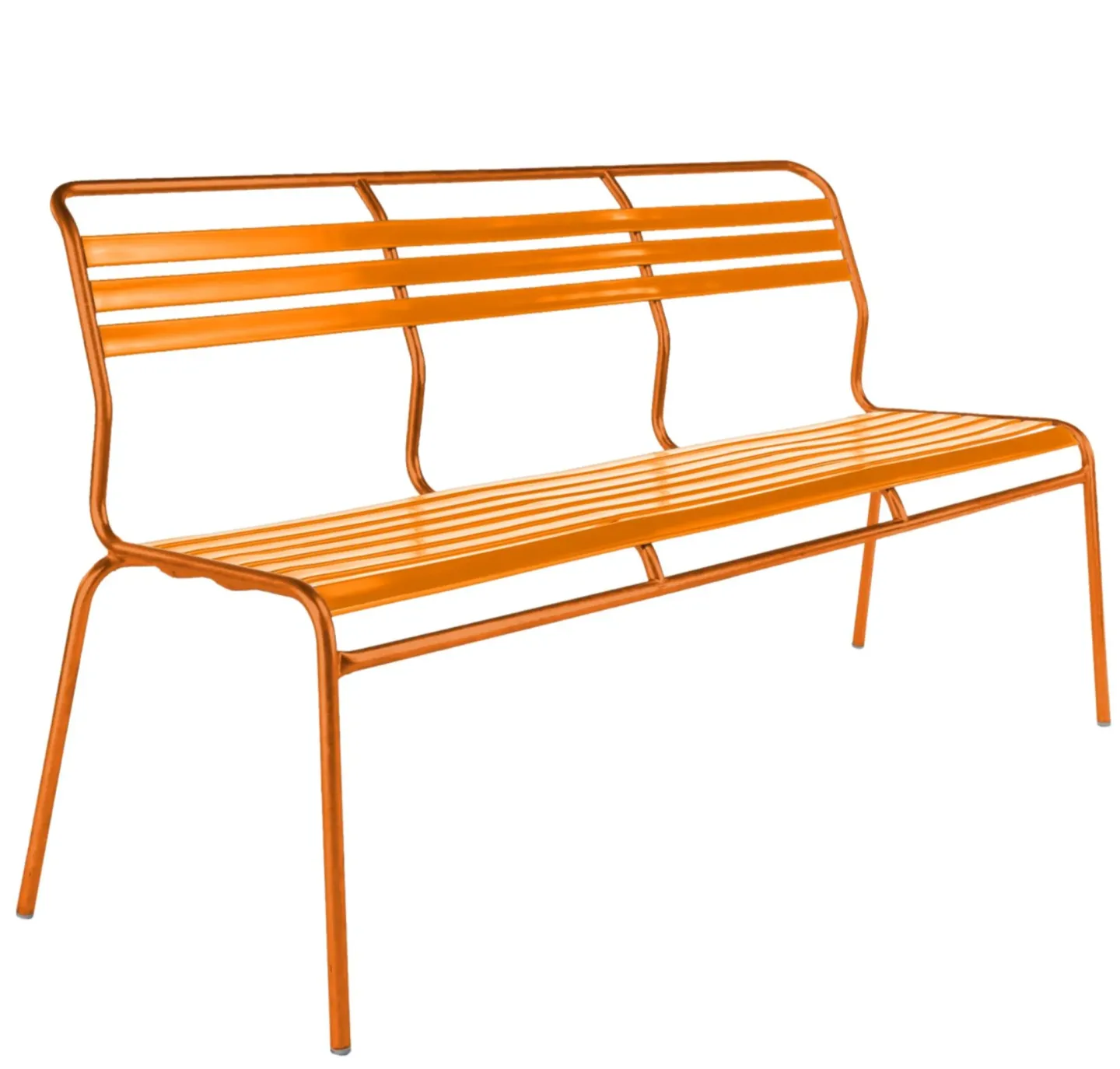 Schaffner Lättli-3er-Bank Säntis Orange | Schubiger Möbel