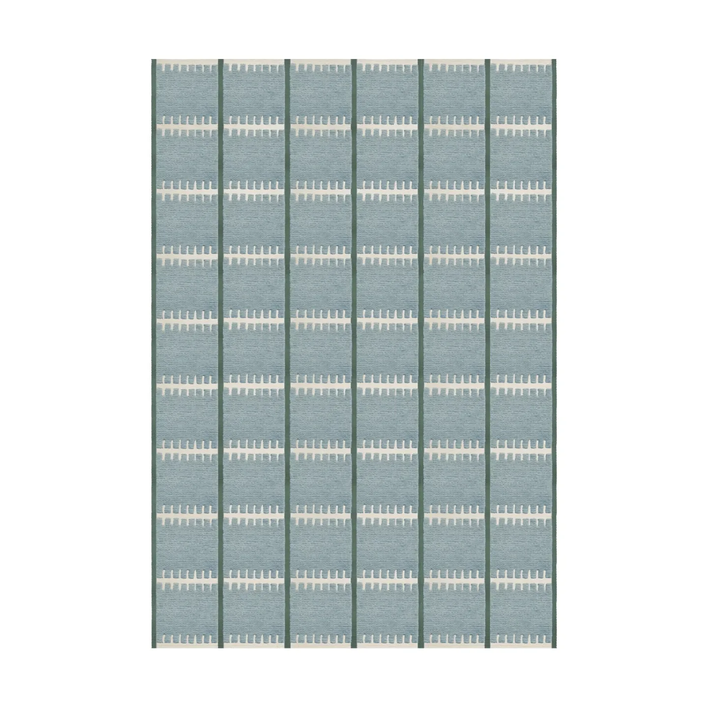 Layered Lilly ullmatta Blue, 200x300 cm