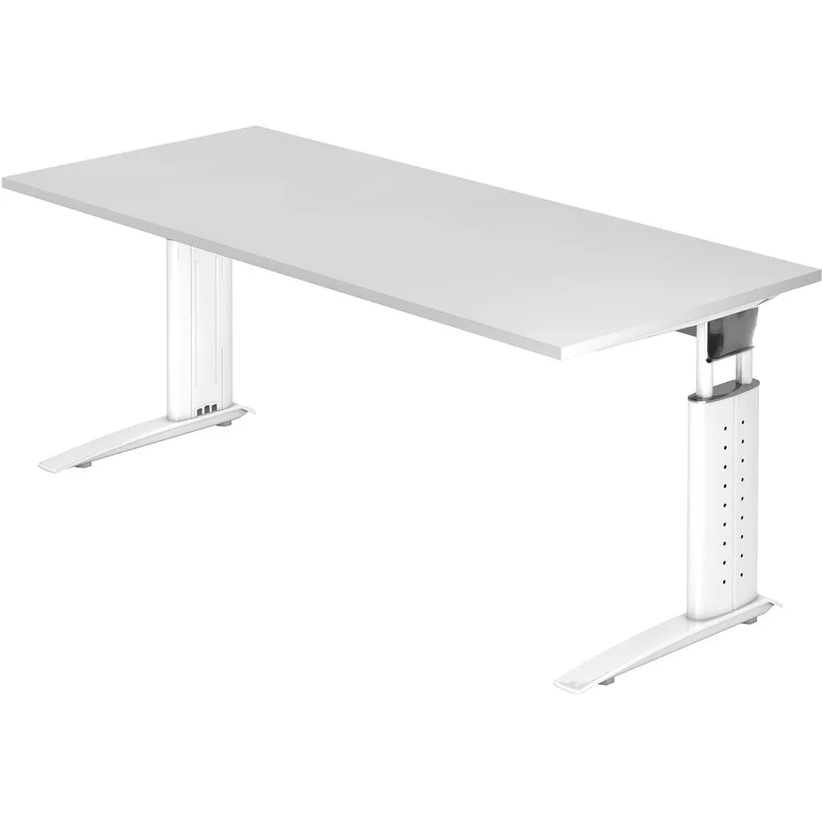 Schreibtisch Office weiss Holzwerkstoff B 180 T 80 cm