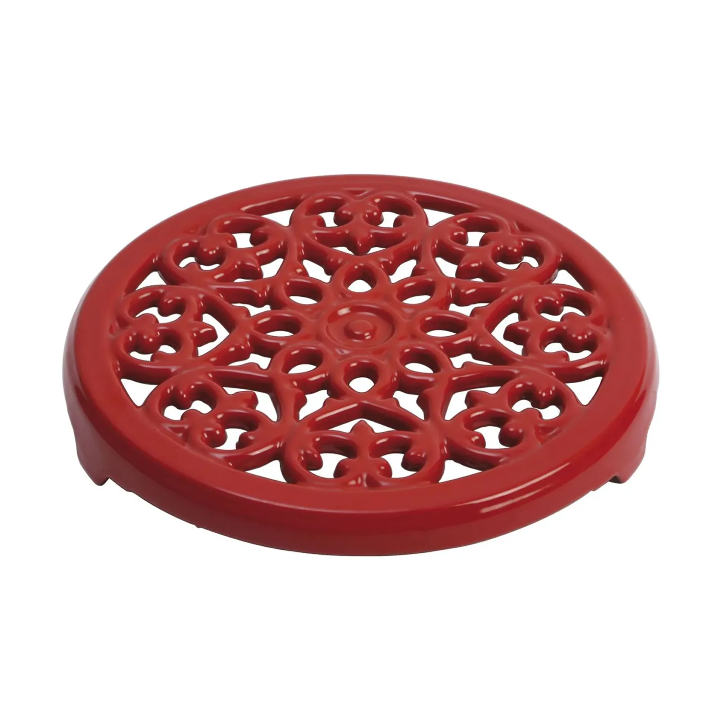 STAUB Lilly Untersetzer aus Gusseisen Ø23cm Kirsche