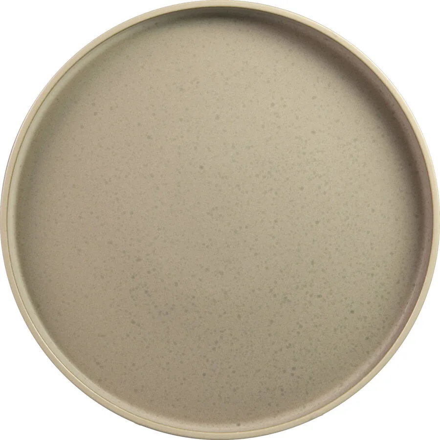 Teller flach Calypso cannelle Stoneware D 24 cm 1 Stk