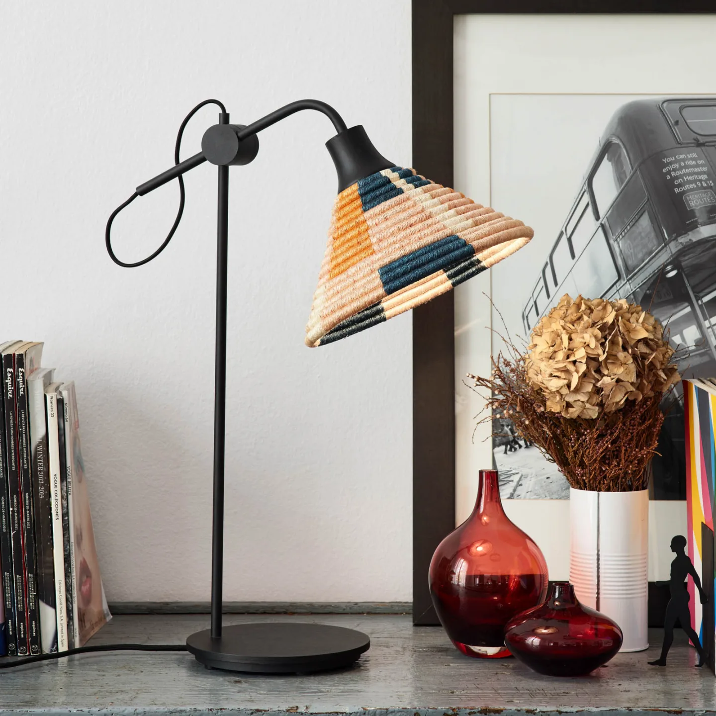 Parrot Tischleuchte Sand - Forestier - Wohnzimmer - Design - Metall - Mit Schirm