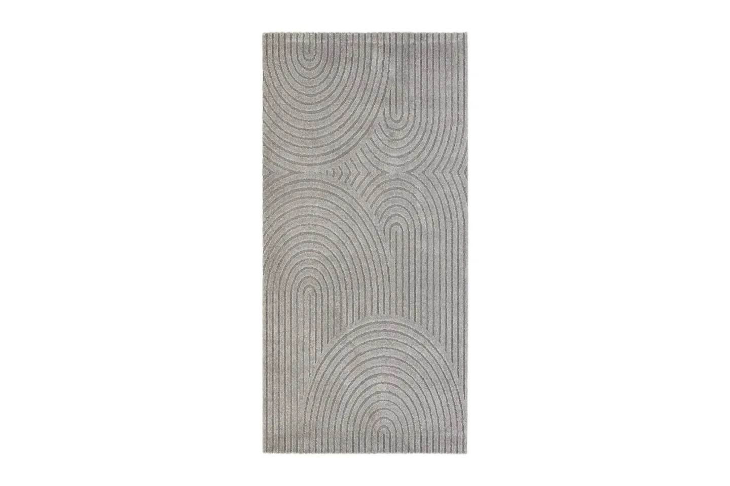 Genova Zen Wiltonmatta 80x150 cm Rektangulär - Grå