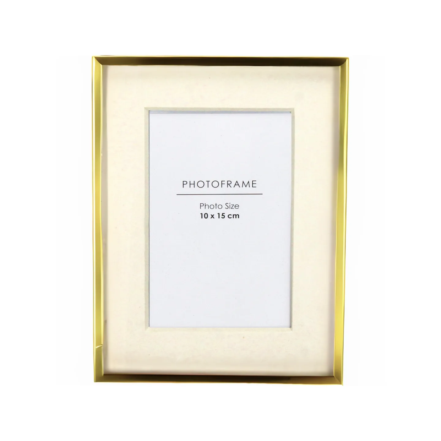 Kersten Fotorahmen Metall, Gold B: 10 cm | Schubiger Möbel