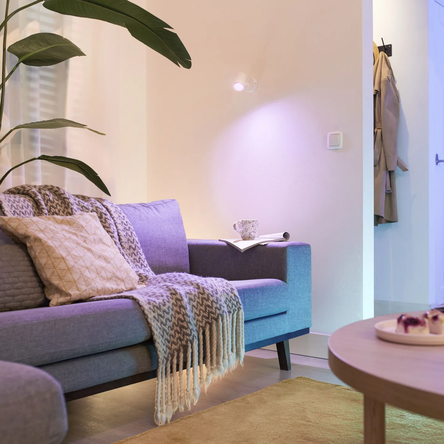 Imageo 1 Deckenleuchte RGB White - WiZ - Wohnzimmer - Modern - Aluminium