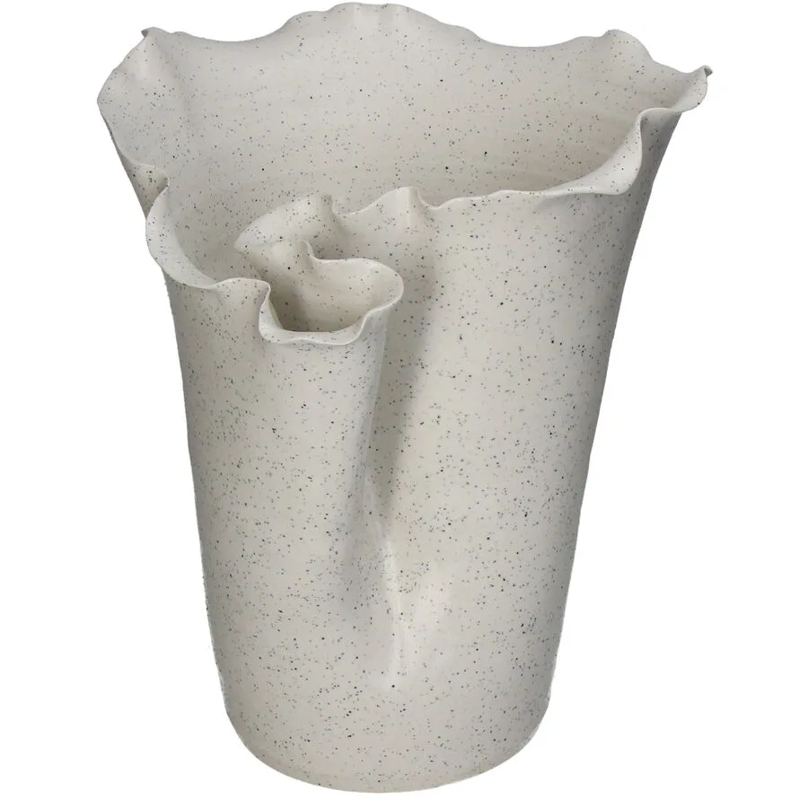 Vase Myko Weiss Porzellan 29 cm