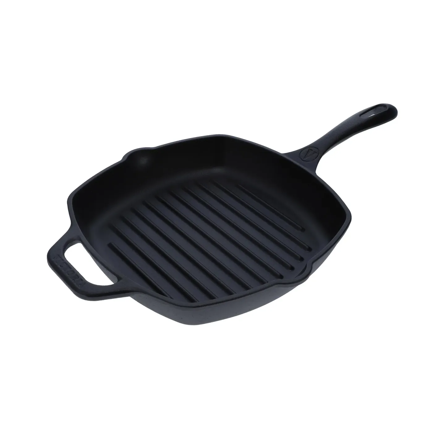 Victoria Victoria quadratische Grillpfanne Gusseisen enameled 44,1x28,4 cm