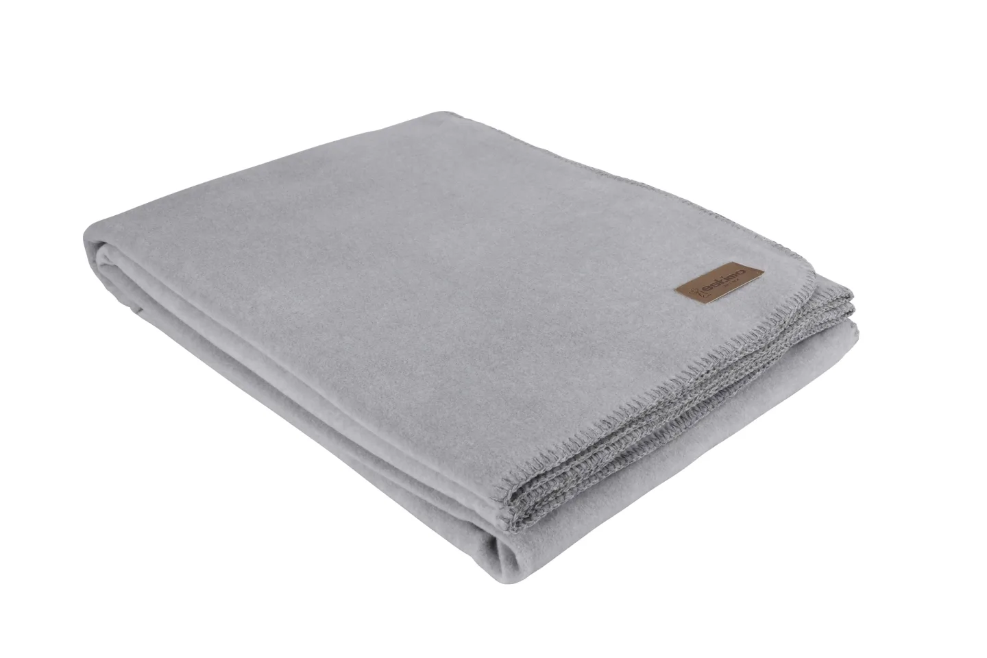 Eskitex AG Plaid Edelvelours 150x200 cm Grau | Schubiger Möbel