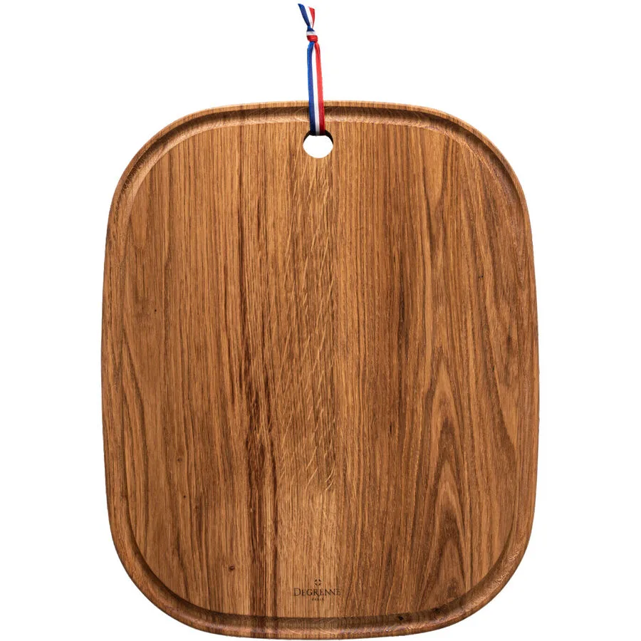 DEGRENNE Servierbrett Les Essences braun Eiche B 36.7 T 30 cm