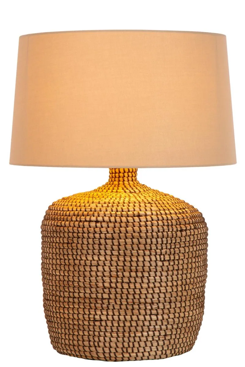 Lucide - Ambala 48cm - Bordslampa - Natur