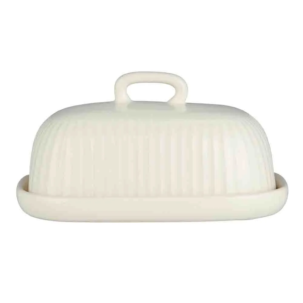 Smörlåda i porslin Buttercream