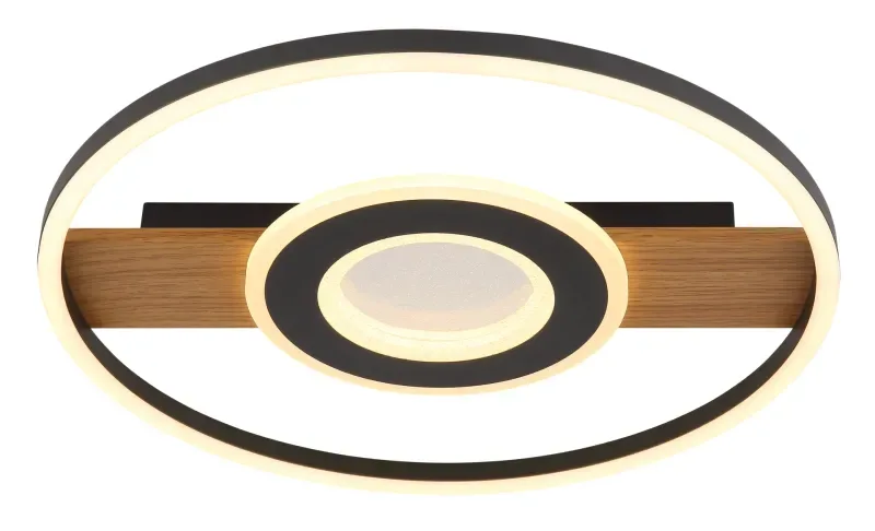 Globo Lighting - Pikara Ø40 - Takplafond - Trä