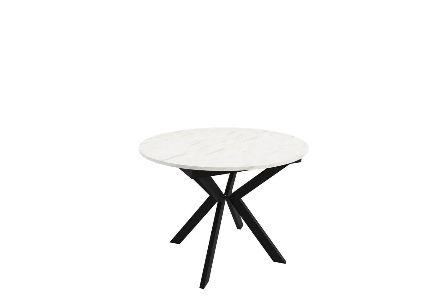 Ferrer Matbord 138 cm - Svart/Vit