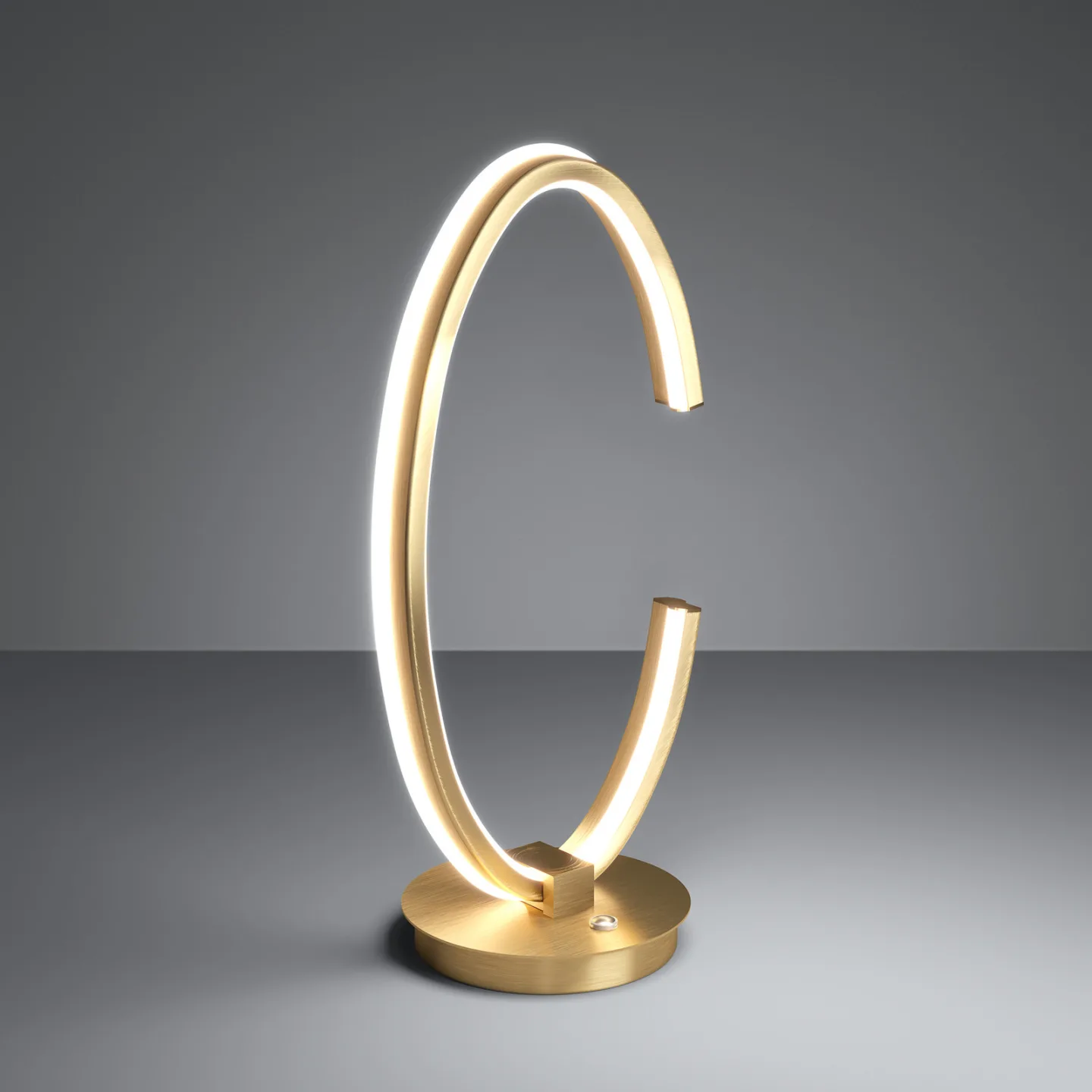 Bogado LED-bordlampe, gull, 45 cm, CCT-dimbar – Stars of Light - Stue - Moderne - Metall - Med en lyskilde