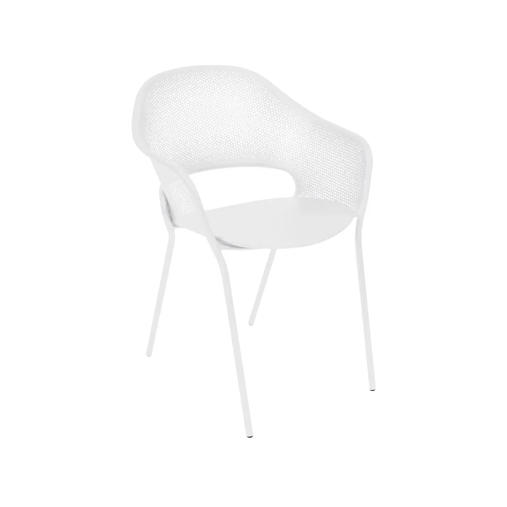 Fermob Kate karmstol Cotton white (vit)