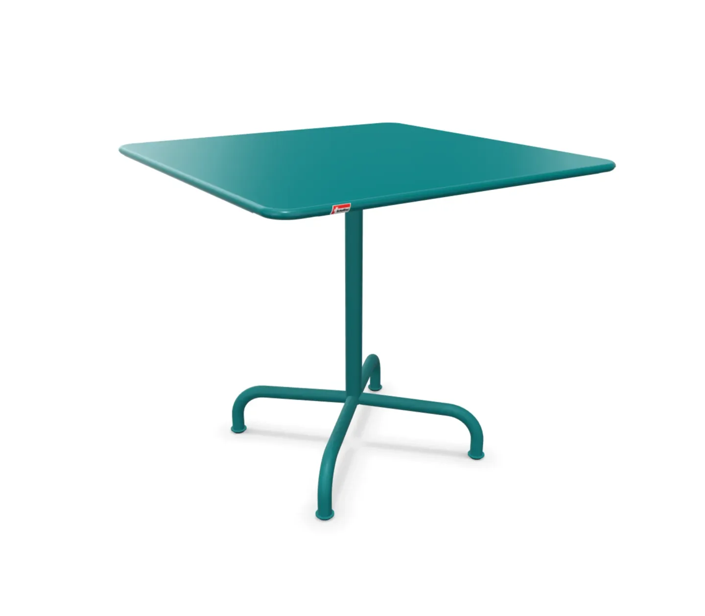Schaffner Metall-Tisch Rigi Quadratisch Blau | Schubiger Möbel