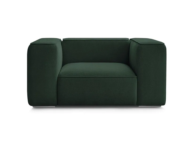 Sessel BOBOCHIC ZEPHYR Stoff mit Textur grün