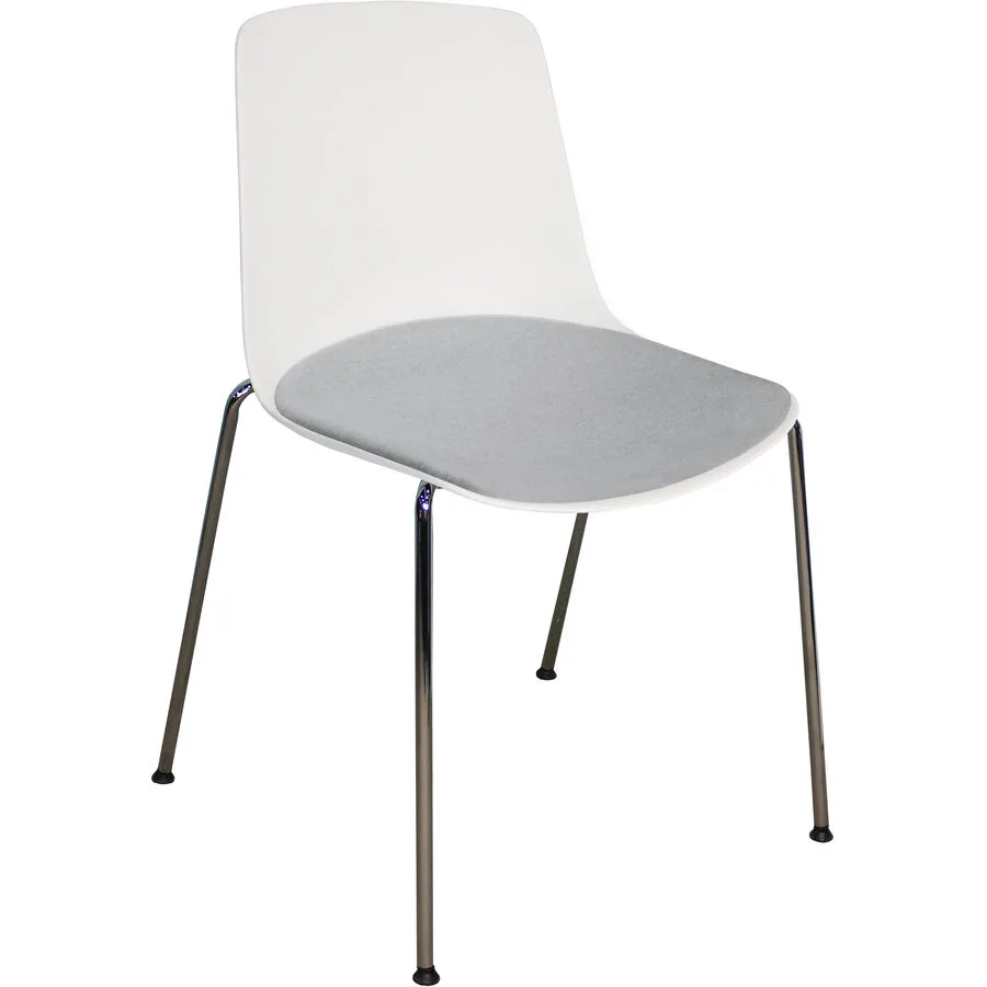 Bürostuhl Livio weiss Polypropylen H 88 cm