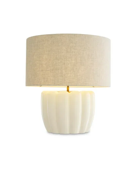 Barocco Table Lamp White