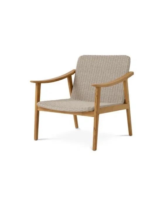 Honolulu karmstol natural teak