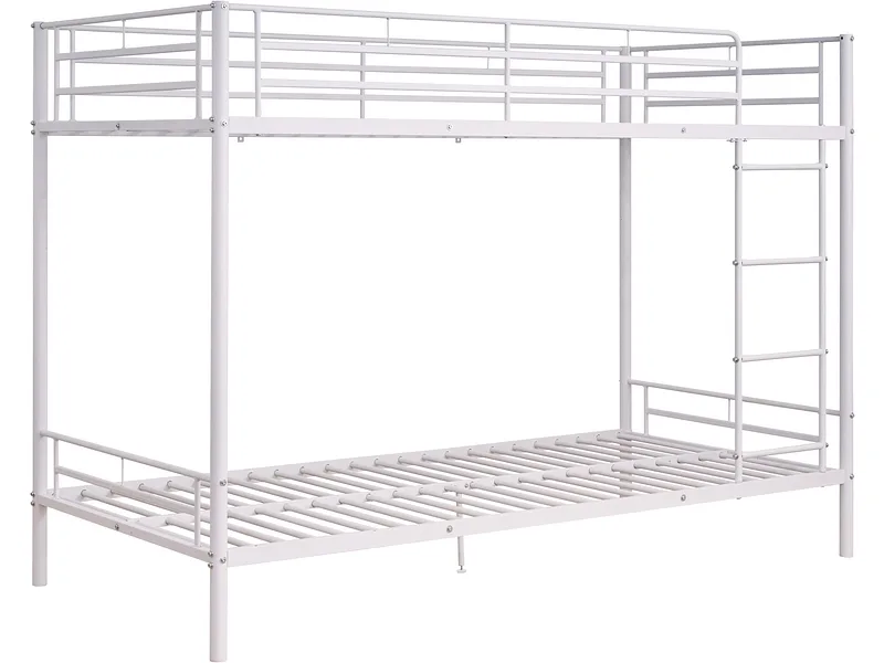 Hochbett HENRY 90x200cm weiss