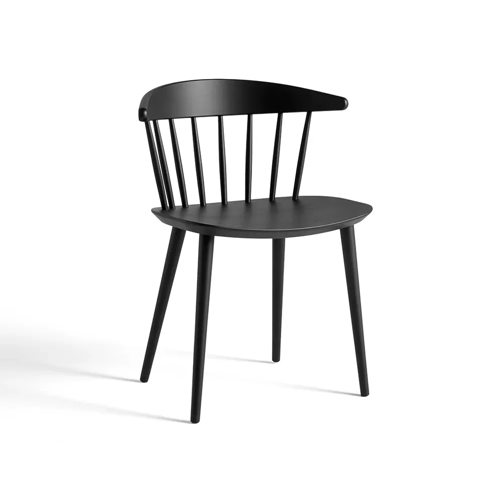 HAY J104 Stuhl Black lacquered beech