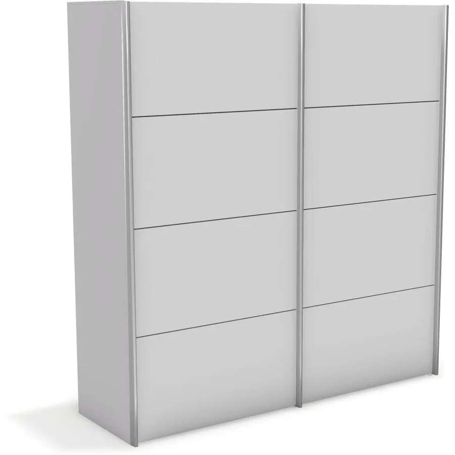 Kleiderschrank Window weiss Holzwerkstoff B 197 cm - Möbel Konfigurator: Traummöbel individuell zusammenstellen