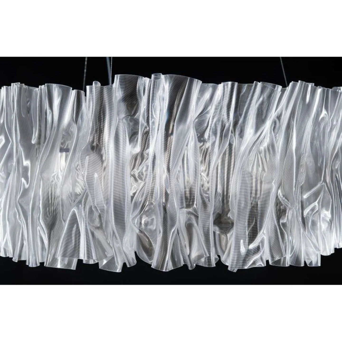 Accordéon Taklampa 2700K Silver - Slamp - Vardagsrum - Plast
