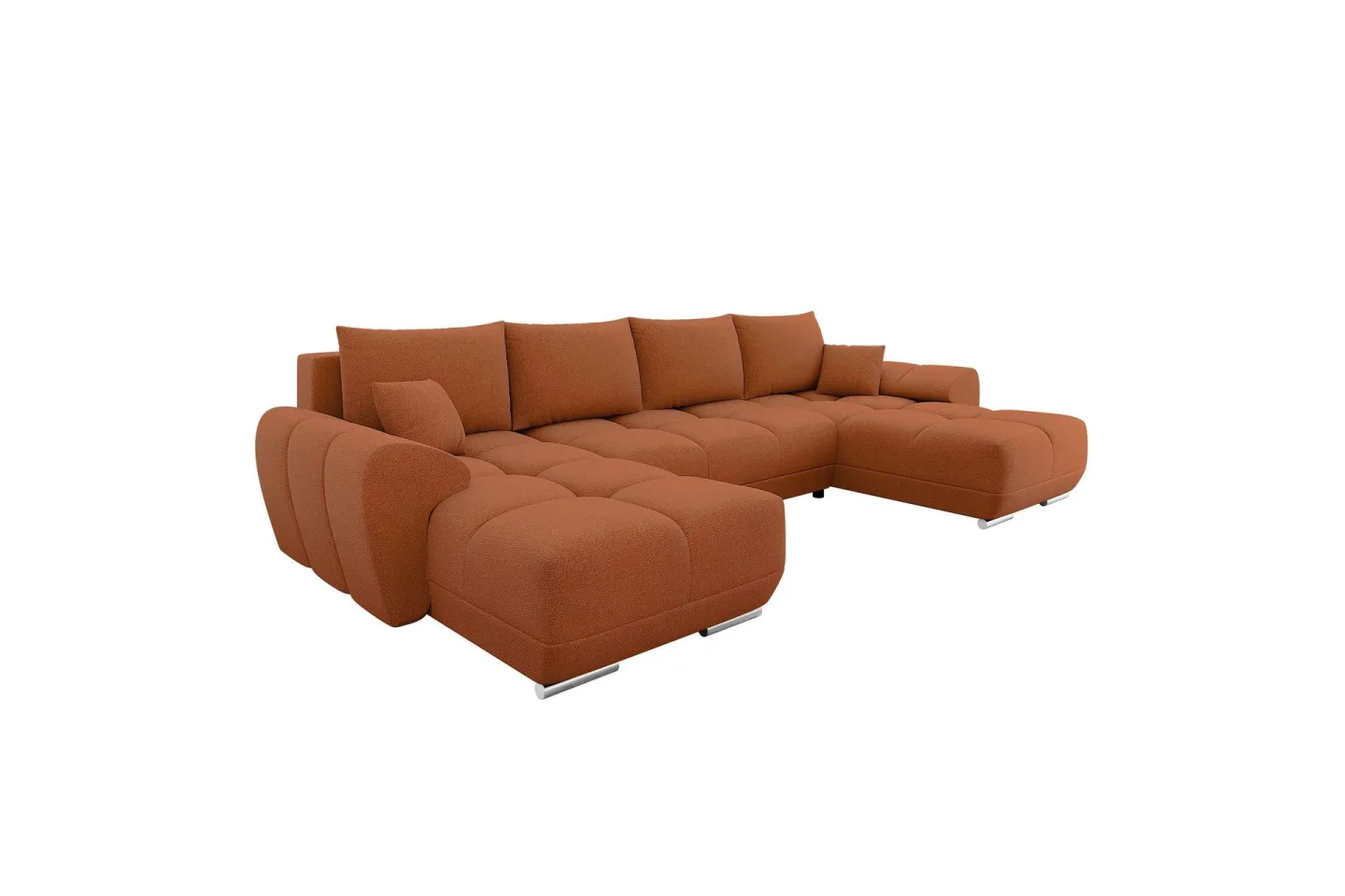 Simerly Bäddsoffa Dubbeldivan 4-sits - Orange