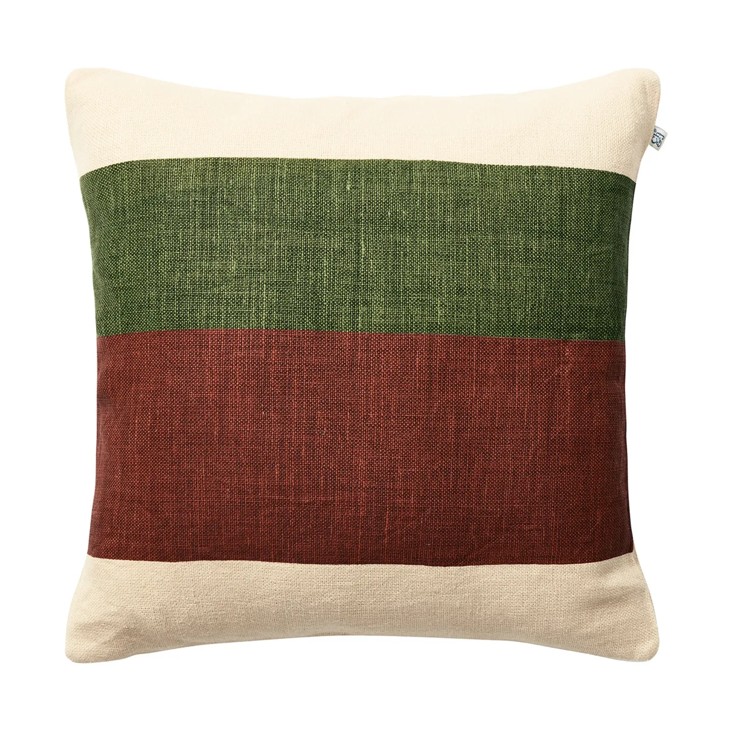 Chhatwal & Jonsson Kumar Kissenbezug 50 x 50cm Cactus Green-Terracotta
