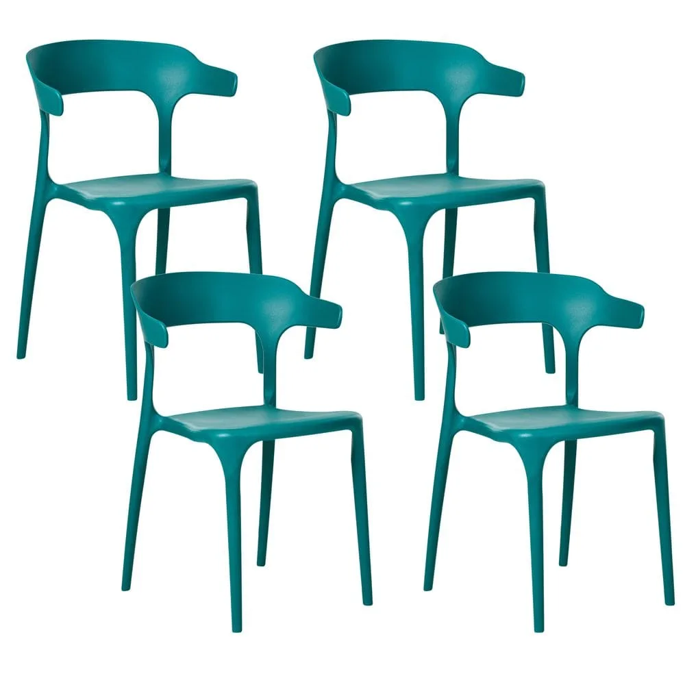 Matstol Gubbio 4-pack - Grön