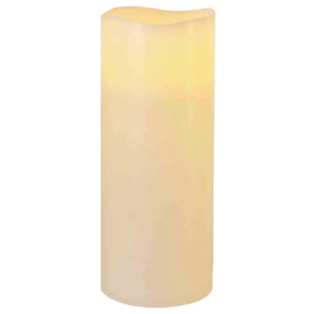 LED blockljus Ø 10 cm Höjd 25 cm