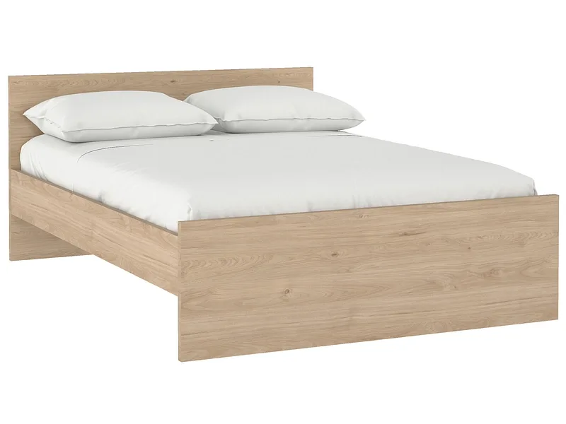Bett NAIA 140x200cm spanplatte jackson eiche
