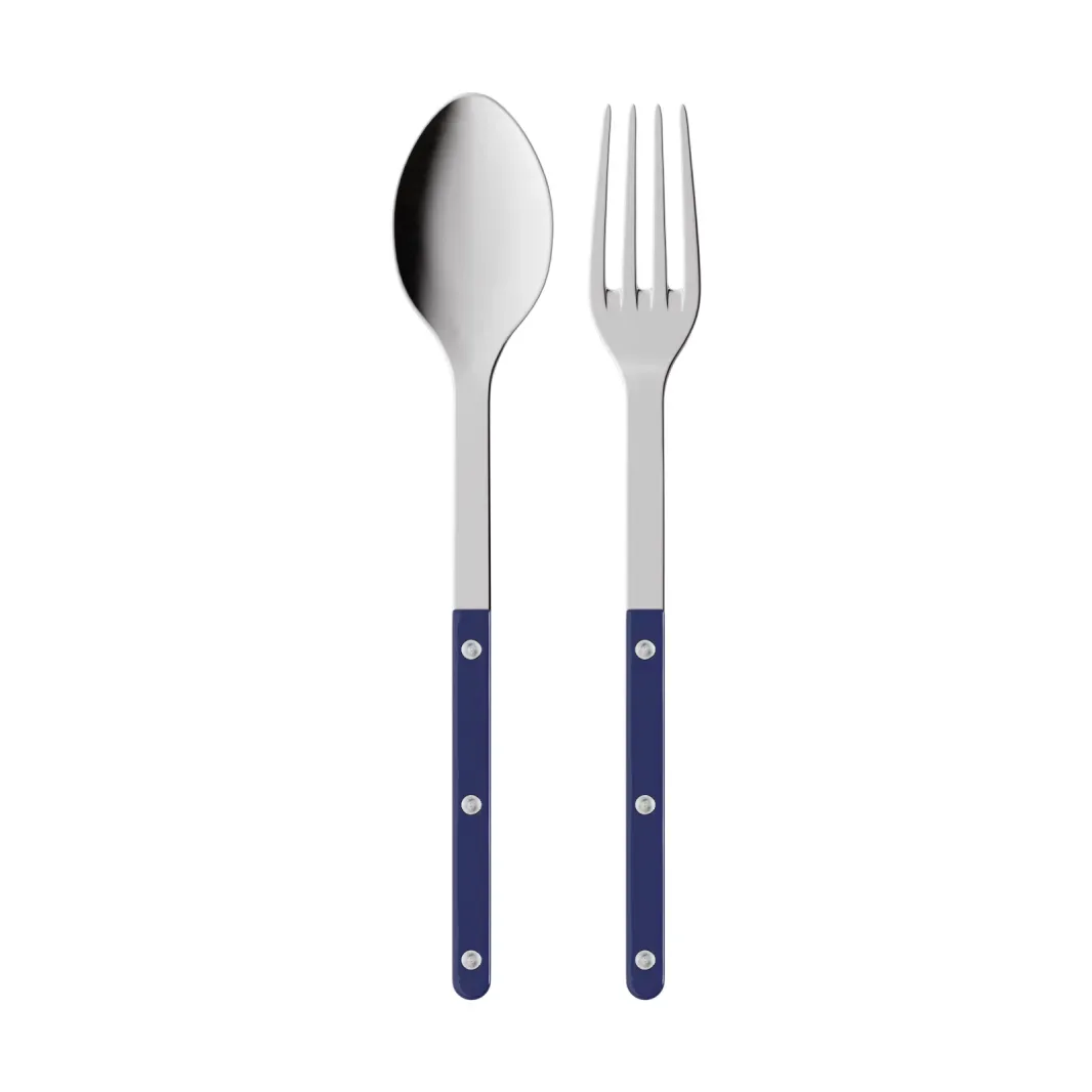 SABRE Paris Bistrot solides Servierbesteck 2-teilig Navy blue