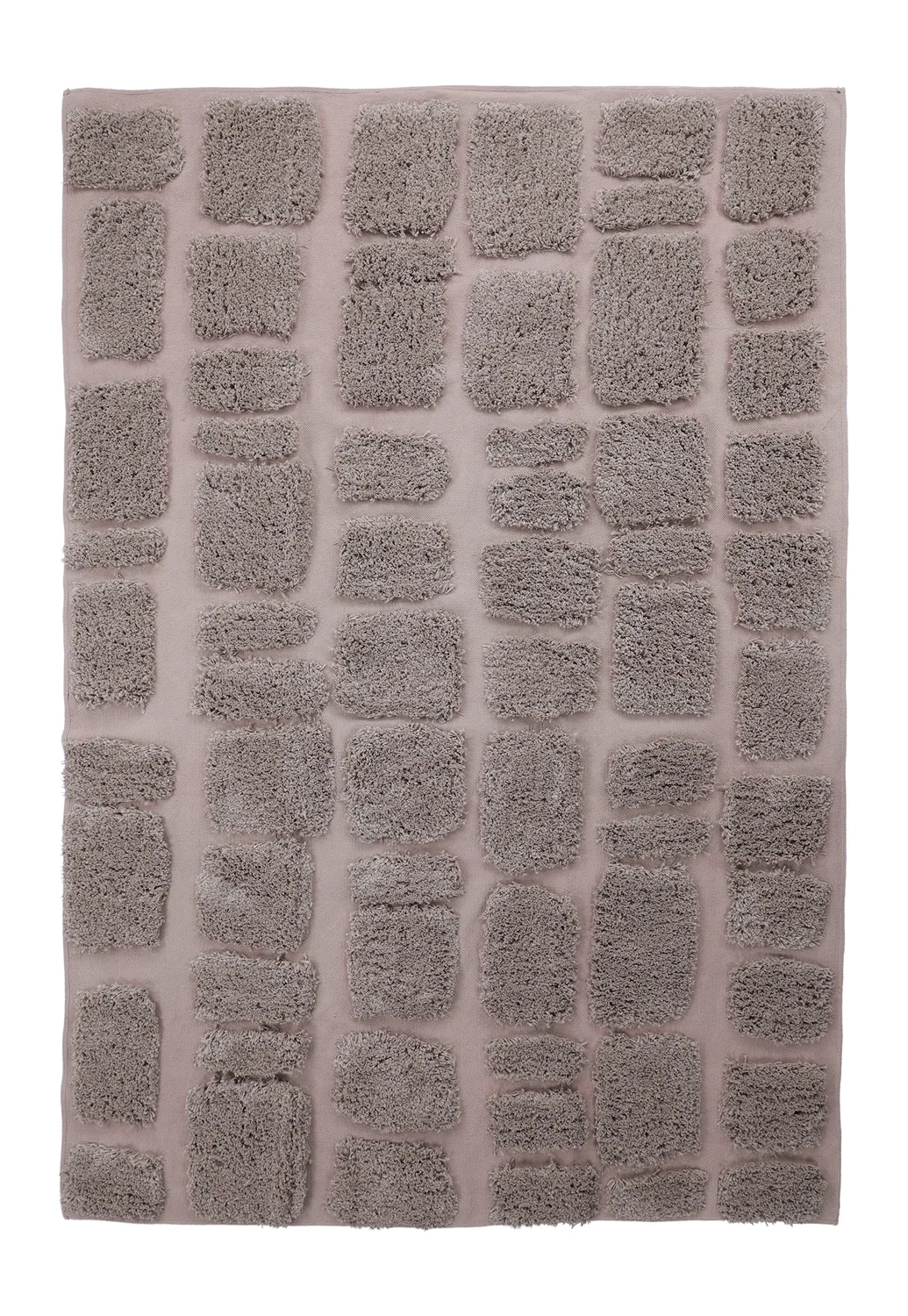 Ryetepper - Otranto Natural Cotton Shaggy (taupe) (Størrelse: 160 x 230 cm)