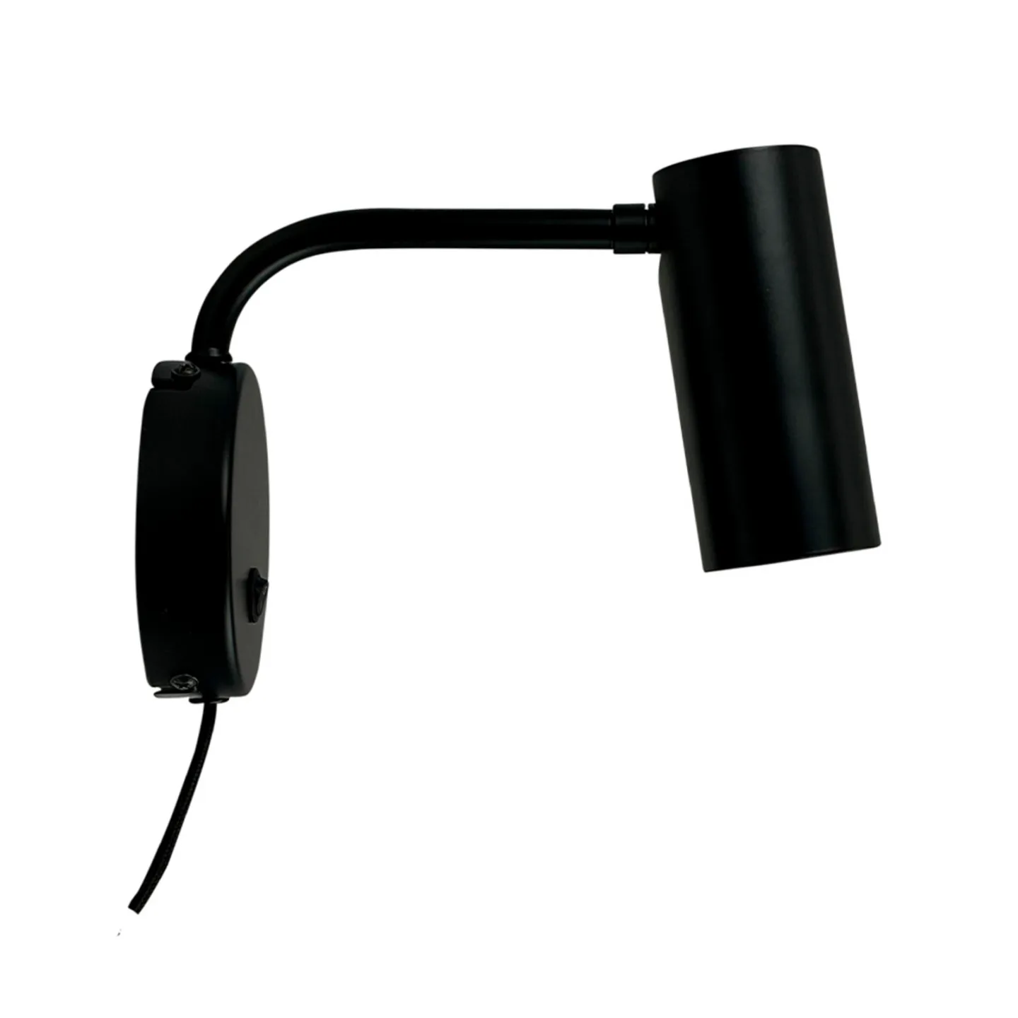 Skagerrak væglampe, sort, udhæng 20 cm - Dyberg Larsen - Stue - Moderne - Metal - Med én lyskilde
