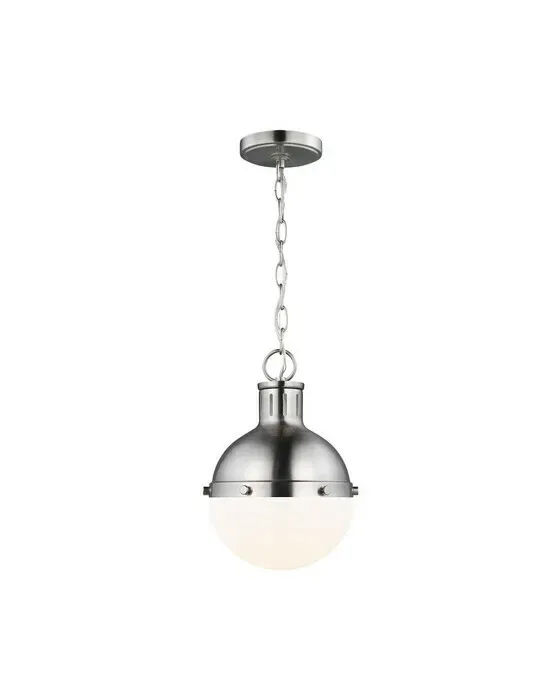 Hanks One Light Pendant Brushed Nickel