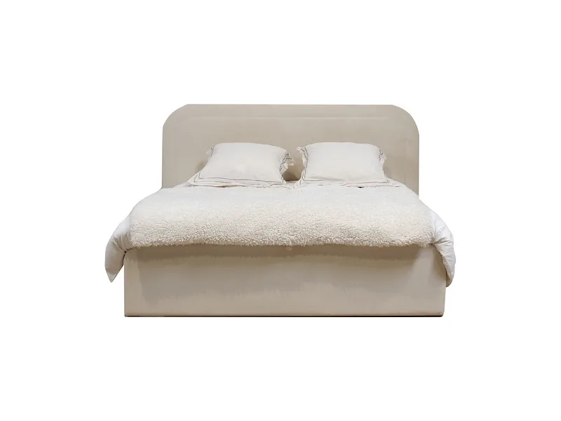 Kastenbett BOBOCHIC CASSIOPEE 160x200cm samt beige