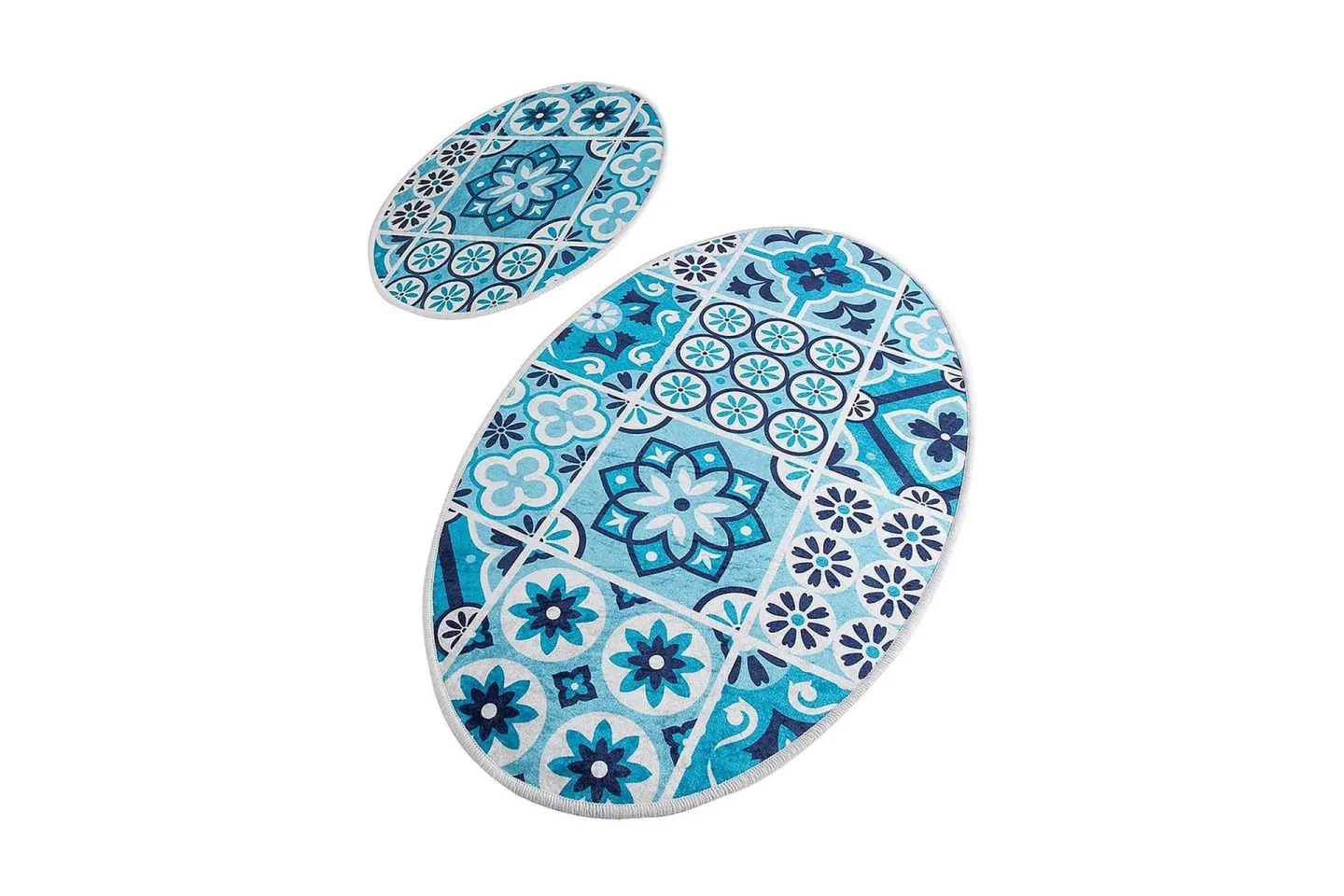 Chilai Home Badmatta Set om 2 - Multi