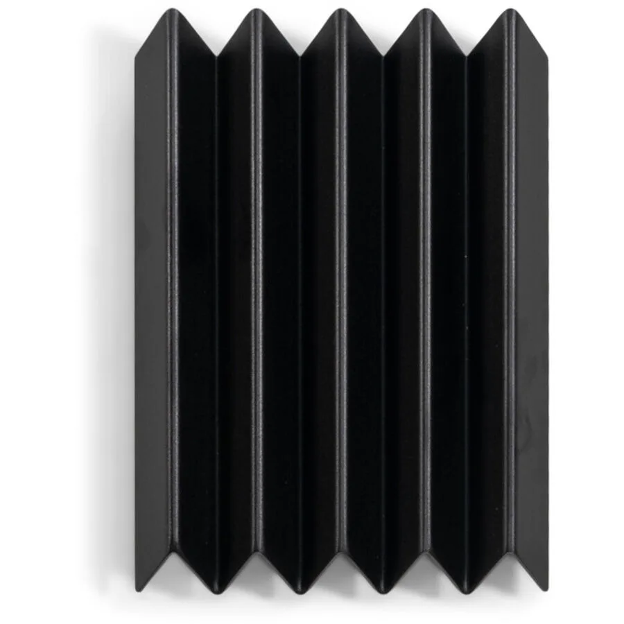 Spinder Design Garderobenleiste Pallis Schwarz Stahl 29.5 cm