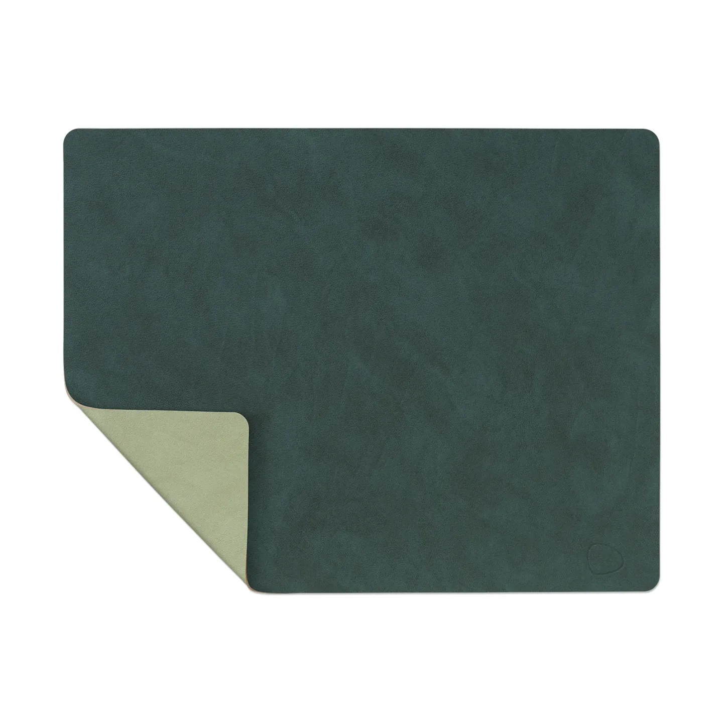 LIND DNA Nupo Platzdecke reversibel curve L 1 St. Dark green-olive green