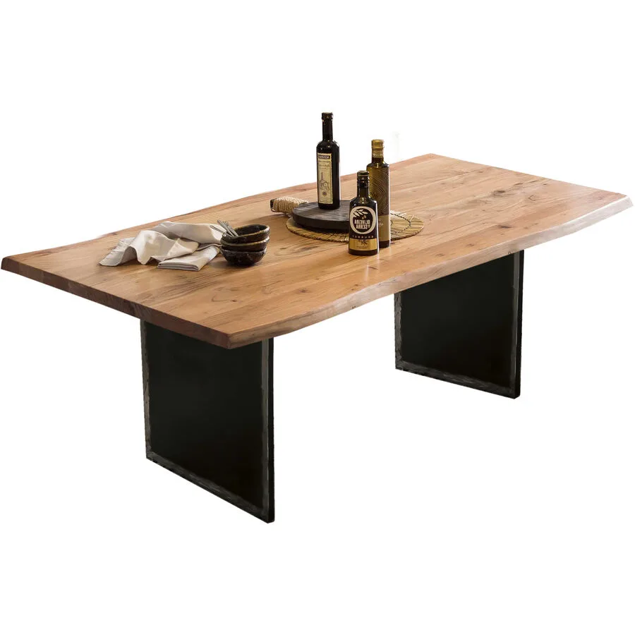 Esstisch Anter natur Akazie Massivholz B 160 T 85 cm